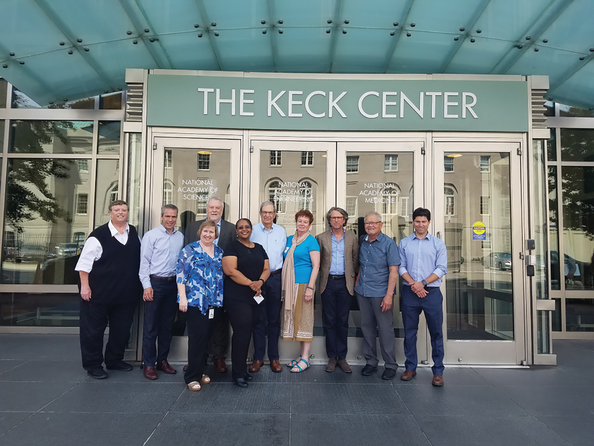 Attendees of a recent meeting of the U.S. National Committee for Soil Science (USNC/SS).