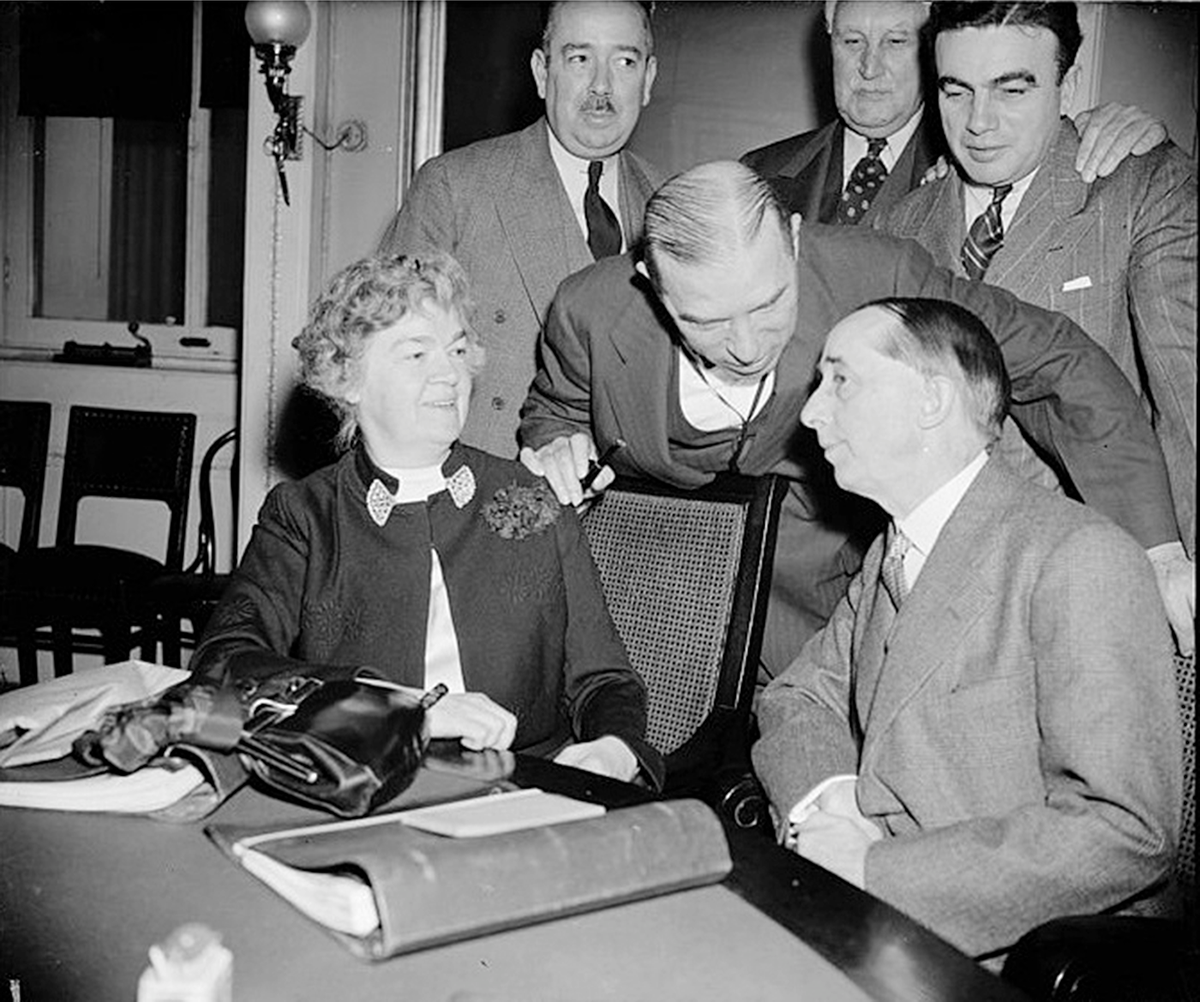 Student veterans should determine if they qualify for an Edith Nourse Rogers STEM scholarship (https://bit.ly/3nAEQbS). Edith Nourse Rogers (shown here) served in the House of Representatives for 35 years and sponsored important legislation for veterans, including the Servicemen’s Readjustment Act of 1944 (commonly known as the G.I. Bill). Source: Wikimedia Commons.