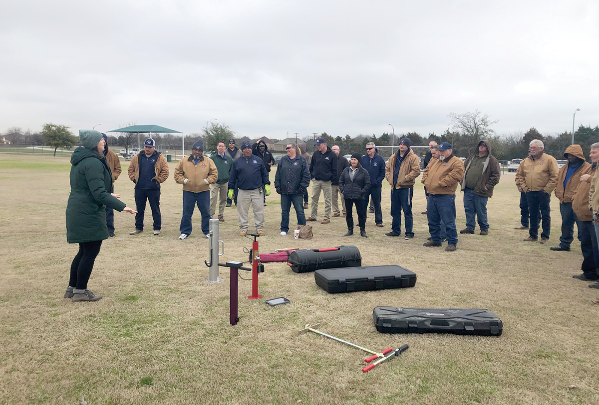 As an extension turfgrass specialist, Chrissie Segars travels to various locations to speak on educational topics and research relevant to turfgrass science and management.