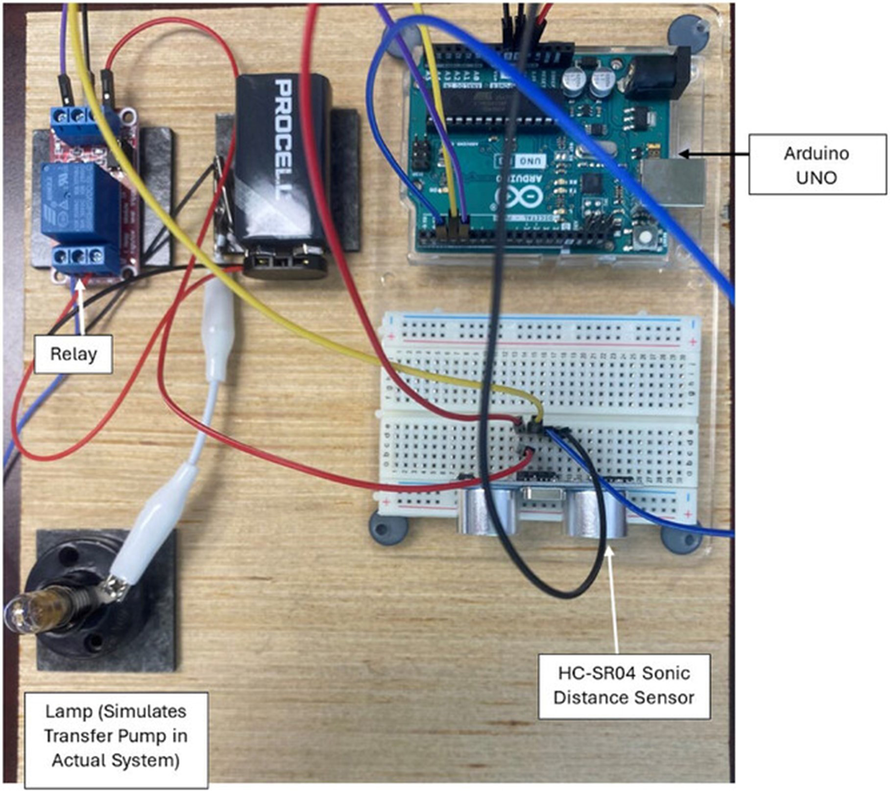 In a Natural Sciences Education study, students used a microcontroller called Arduino UNO to turn on a pair of lights in sequence. This image is the prototype used in developing ChatGPT-generated Arduino programs.