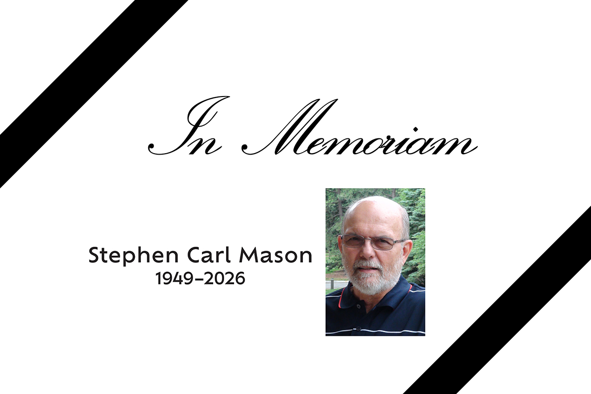 In memoriam: Stephen Mason