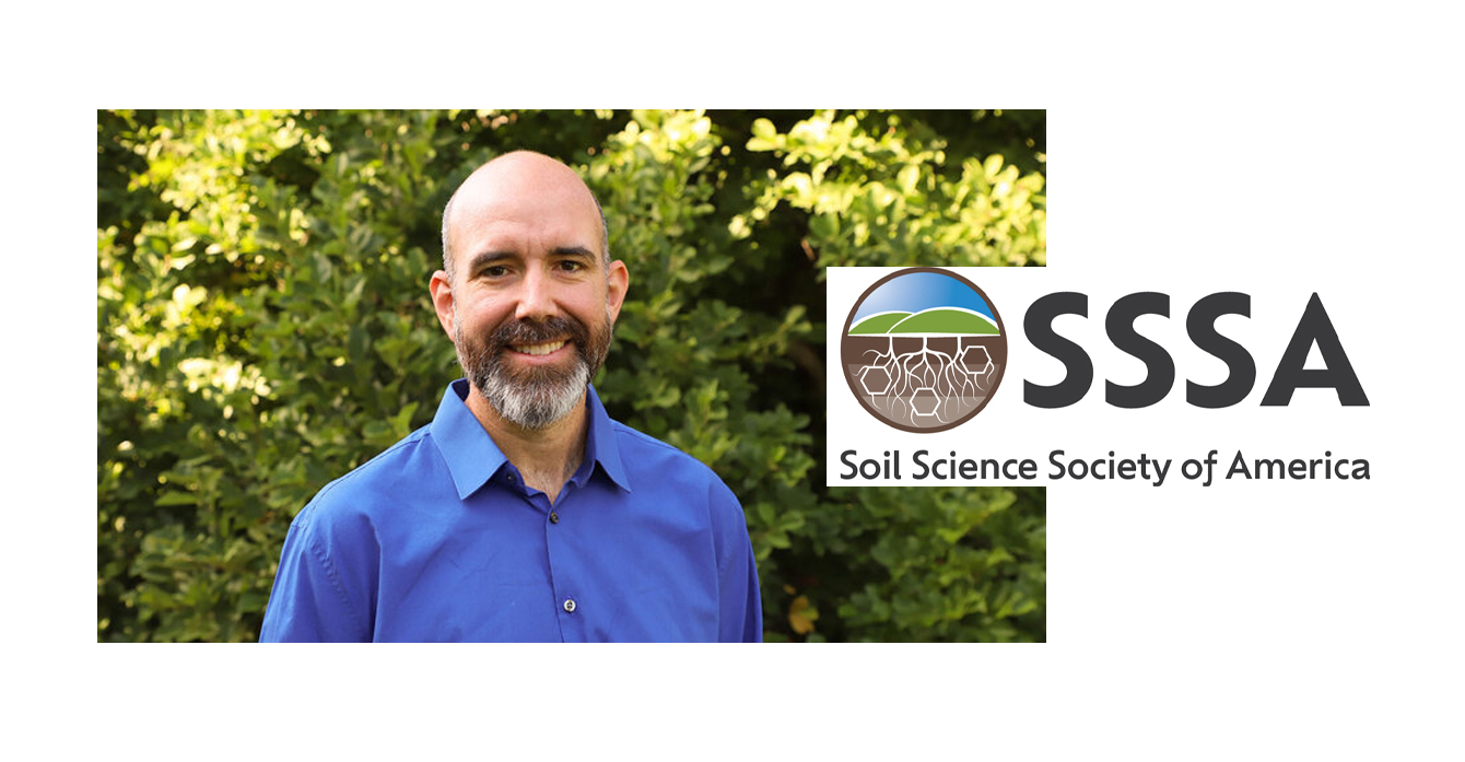SSSA President Aaron Daigh 