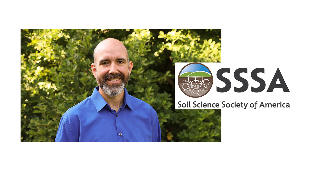 SSSA President Aaron Daigh