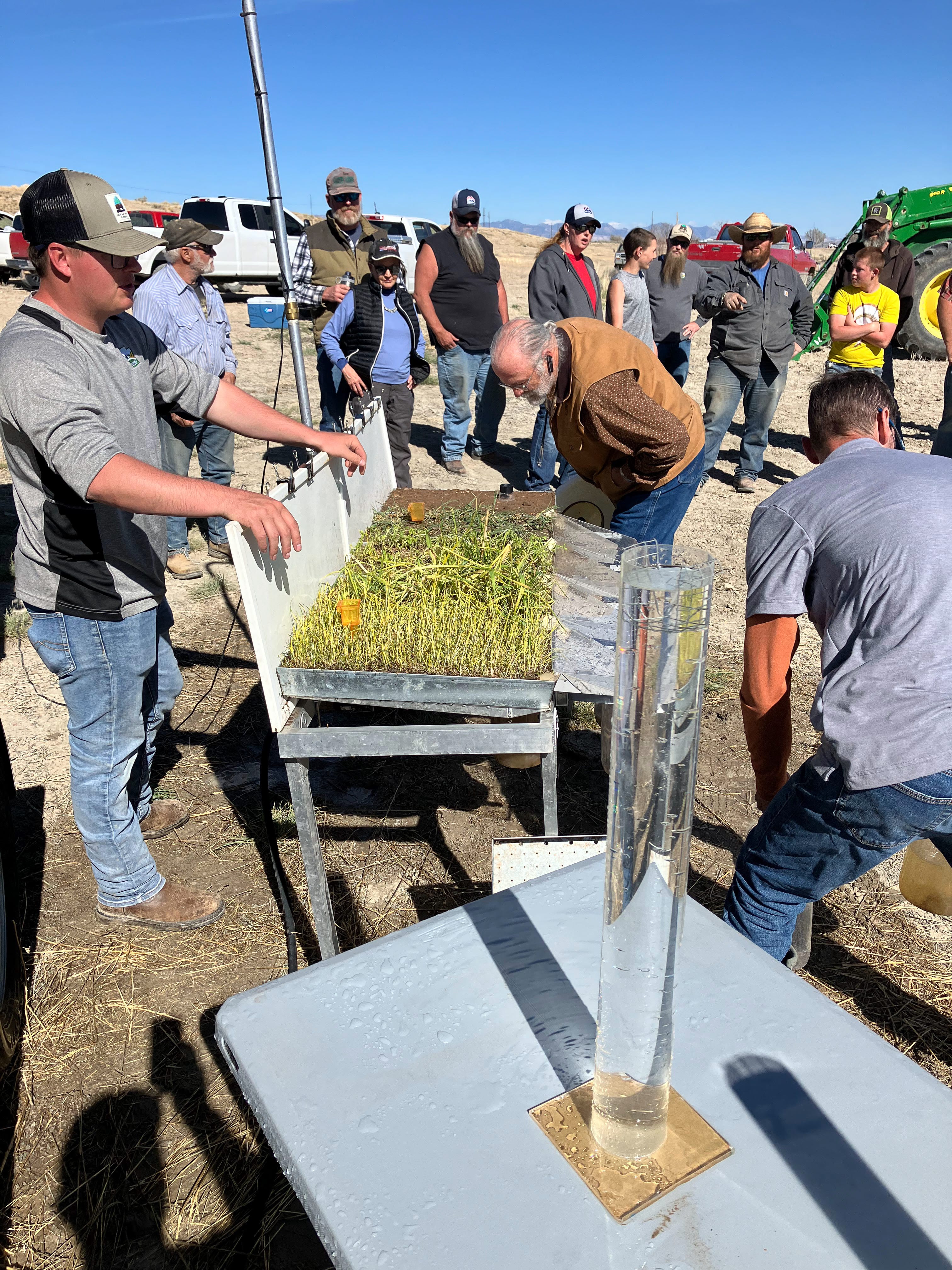 The Utah Soil Health Network Project focuses on building momentum for soil health through statewide field days and demonstrations that showcase successful practices. Image courtesy of Tony Richards.