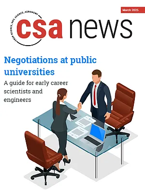 CSA News Volume 70 Issue 3 cover