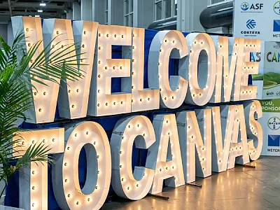 Welcome to CANVAS sign