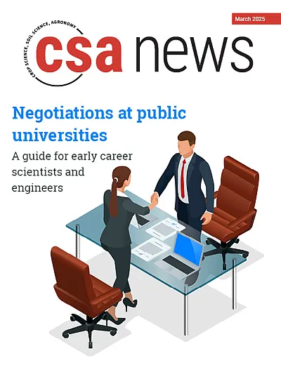 CSA News Volume 70 Issue 3 cover