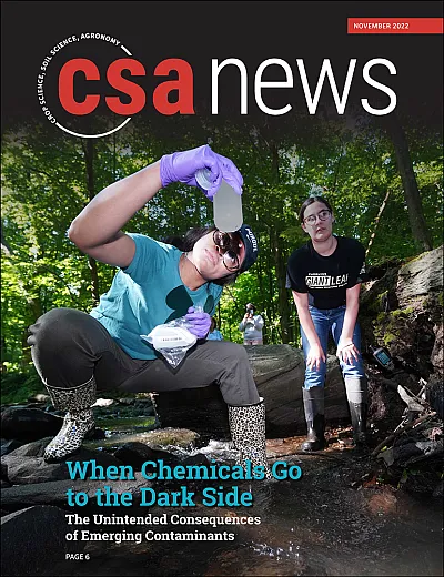 The November 2022 issue cover