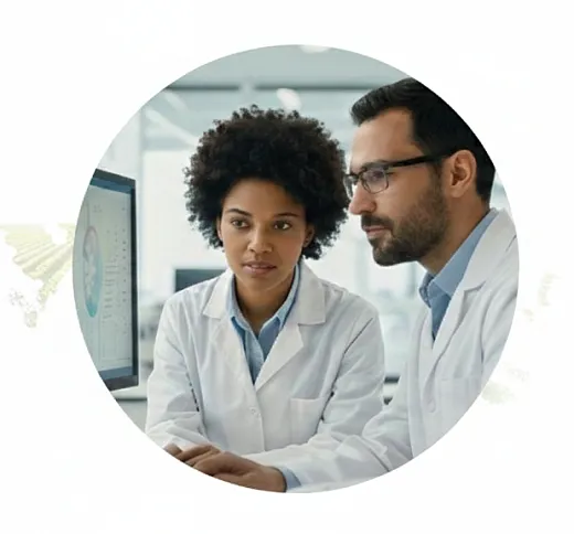 scientists in a lab