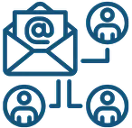 Email campaign icon
