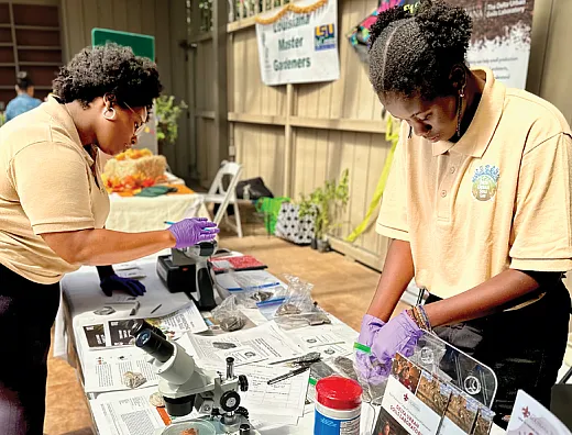 The University of Louisiana at Lafayetteâs Delta Urban Soils Laboratory conducts community outreach and provides heavy metals soil testing. Photo courtesy of Anna Paltseva.
